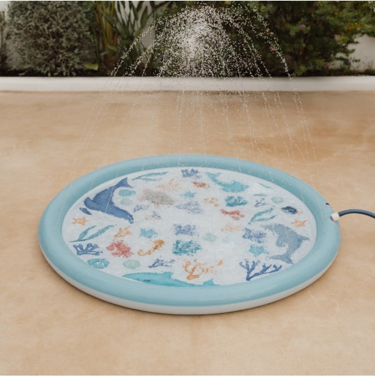 ΦΟΥΣΚΩΤΟ ΣΤΡΩΜΑ 150CM SPRINKLER OCEAN DREAMS BLUE